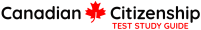 Canadian Citizenship Test - Stugy Guide
